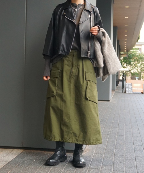 「JOURNAL STANDARD LUXE」 ロングスカート FREE ブラック レディース_画像7