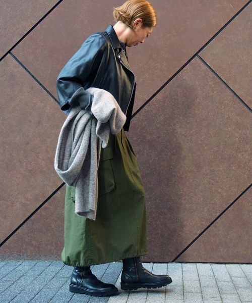 「JOURNAL STANDARD LUXE」 ロングスカート FREE ブラック レディース_画像9