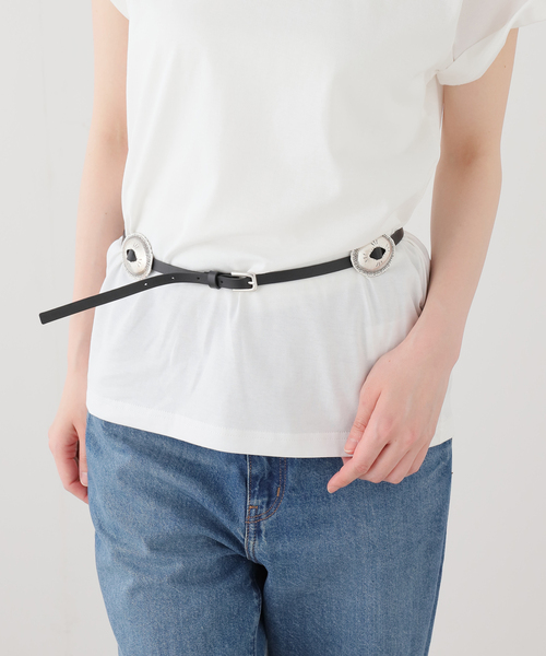 新品 25aw SHIPS購入 LEFIJE レフィエ コンチョ ベルト Spick＆Span（スピック アンド スパン） ベルト LEFIJE / レフィエ