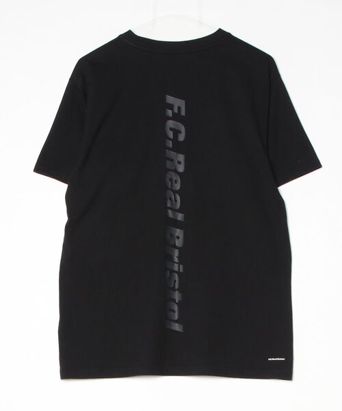 「F.C.R.B.」 ワンポイント半袖Tシャツ M ブラック メンズ_画像2