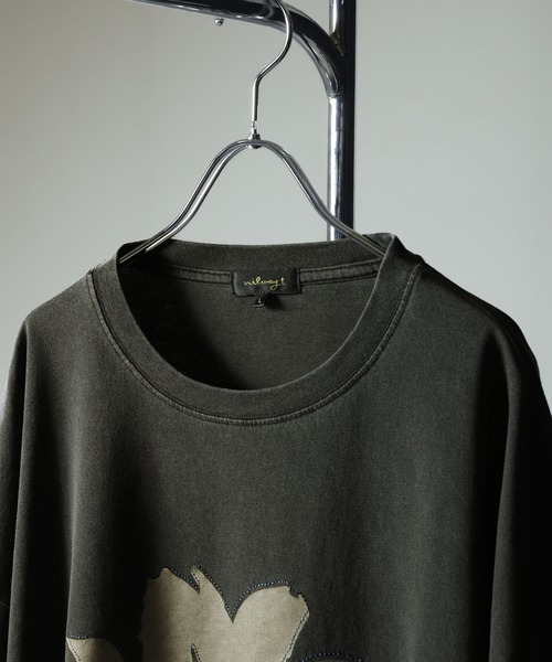 「Nilway」 半袖Tシャツ MEDIUM パープル メンズ_画像2