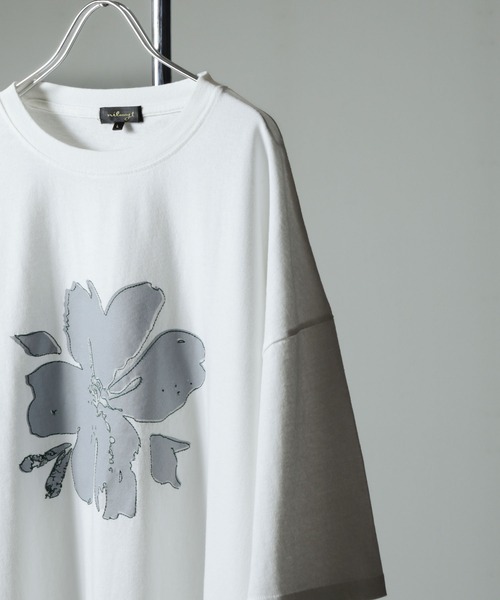 「Nilway」 半袖Tシャツ MEDIUM パープル メンズ_画像8