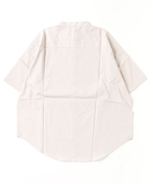 「Mag.」 「HALHAM」半袖シャツ X-LARGE イエロー メンズ_画像2