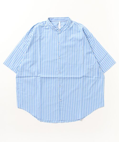 「Mag.」 「HALHAM」半袖シャツ X-LARGE イエロー メンズ_画像3