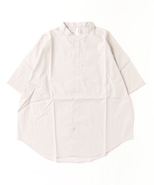 「Mag.」 「HALHAM」半袖シャツ X-LARGE イエロー メンズ_画像6