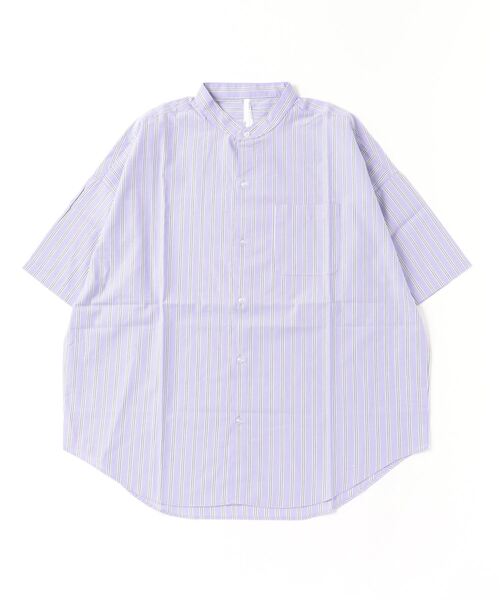 「Mag.」 「HALHAM」半袖シャツ X-LARGE イエロー メンズ_画像9