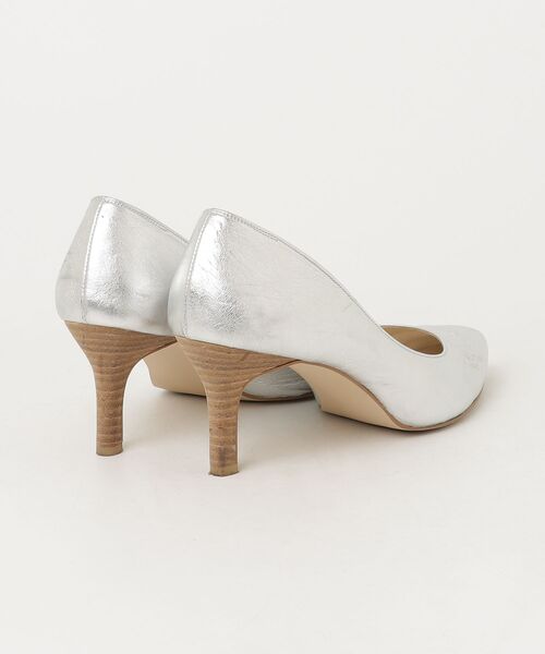 「ODETTE E ODILE」 パンプス 24.5cm シルバー レディース_画像2
