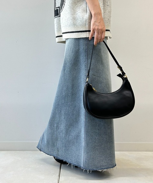 「LOUNGEDRESS」 デニムスカート MEDIUM ブルー レディース_画像8