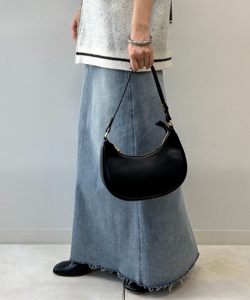 「LOUNGEDRESS」 デニムスカート MEDIUM ブルー レディース_画像9