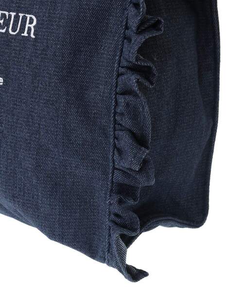 「Maison de FLEUR」 トートバッグ FREE インディゴブルー レディース_画像6