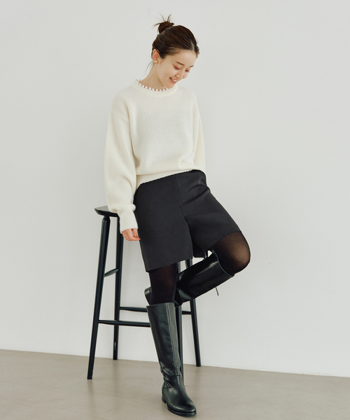 IENAイエナショートパンツ ブラック 38サイズ IENA（イエナ） ショートパンツ 38 ブラック レディース : ZOZOTOWN