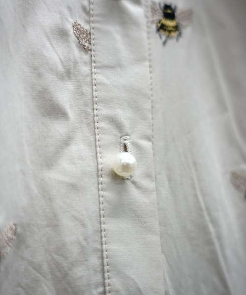 「Sister Jane」 シャツワンピース SMALL ベージュ レディース_画像3