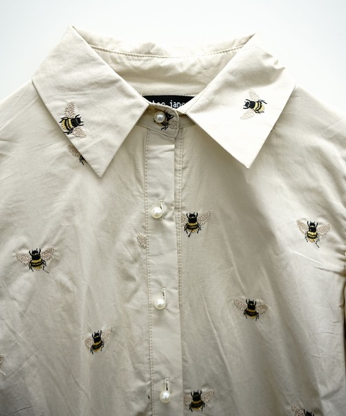 「Sister Jane」 シャツワンピース SMALL ベージュ レディース_画像5