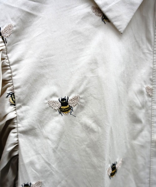 「Sister Jane」 シャツワンピース SMALL ベージュ レディース_画像8