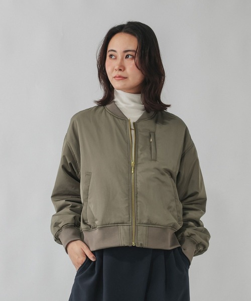 ブルゾン アウター MA-1/824736 レディース | GLOBAL WORK | 02