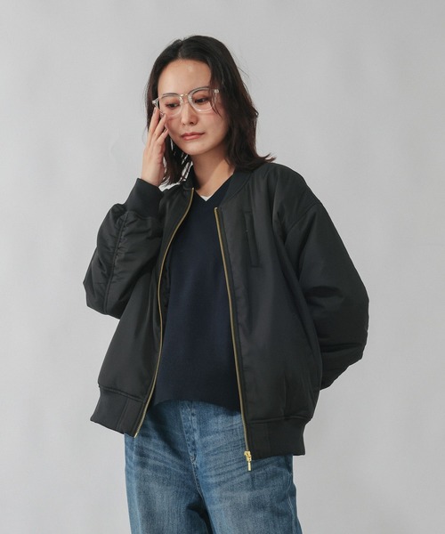 ブルゾン アウター MA-1/824736 レディース | GLOBAL WORK | 06