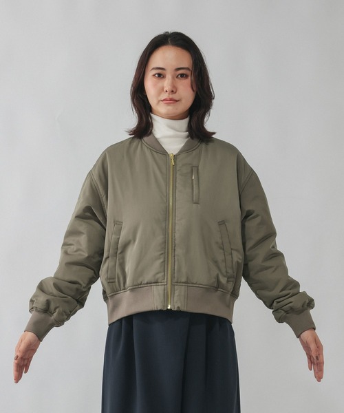 ブルゾン アウター MA-1/824736 レディース | GLOBAL WORK | 21