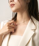 ネックレス K10フラワーエクレアチェーン ネ...の詳細画像4