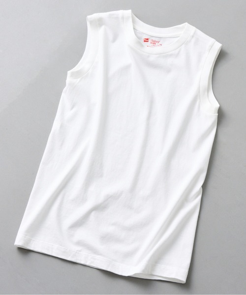 Hanes（ヘインズ） tシャツ 「Hanes」2P Japan Fit for HER スリーブ
