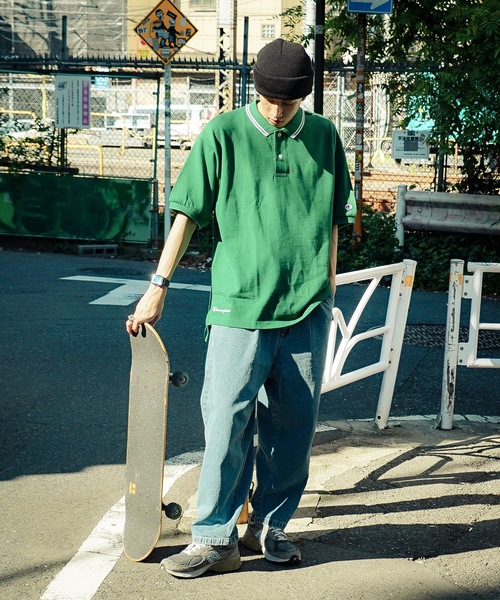 Champion ポロシャツ 「CHAMPION/チャンピオン」 襟ラインルーズ