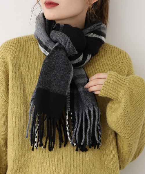 FUNALIVE（ファンアライブ） マフラー ストール PAGE ONE チェック