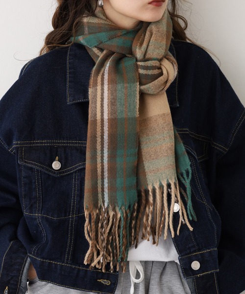 FUNALIVE（ファンアライブ） マフラー ストール PAGE ONE チェック