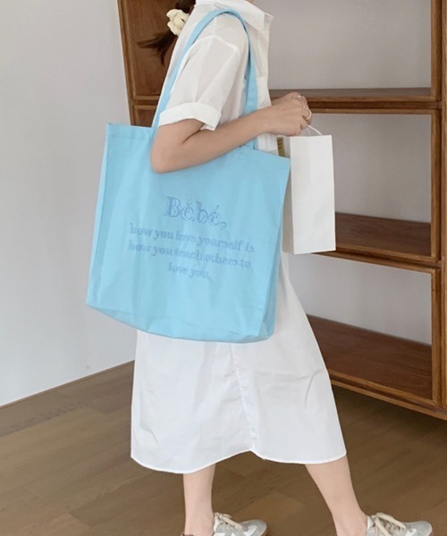 【専用出品】ロゴトート COO+i トートバッグ 刺繍ロゴトートバッグ レディース メンズ