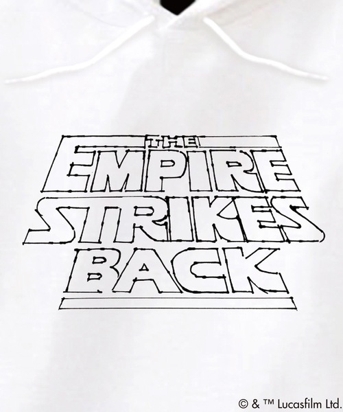 パーカー FD:「キャラチョイ」 Starwars スター・ウォーズ エピソードＶ EMPIRE STRIKES BACK ロゴパーカー レディース FD:【キャラチョイ】 Starwars スター・ウォーズ エピソードV