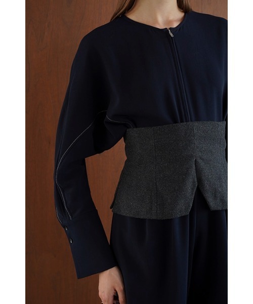 CLANE（クラネ） オールインワン WOOL BUSTIER ALL IN ONE レディース