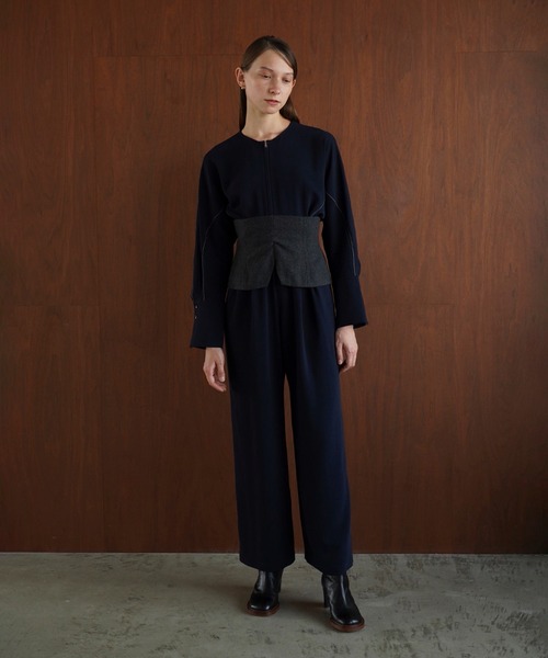 ®️RI　CLANE WOOL BUSTIER ALL IN ONE CLANE（クラネ） オールインワン WOOL BUSTIER ALL IN ONE レディース