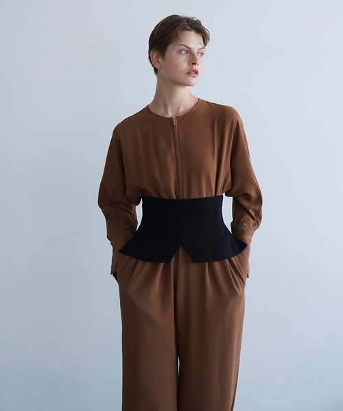 ®️RI　CLANE WOOL BUSTIER ALL IN ONE CLANE（クラネ） オールインワン WOOL BUSTIER ALL IN ONE レディース