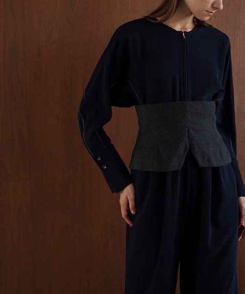 CLANE（クラネ） オールインワン WOOL BUSTIER ALL IN ONE レディース