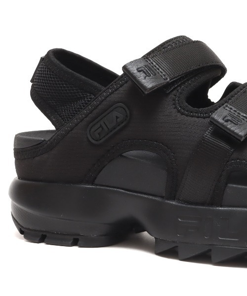 FILA DISRUPTOR SD PUFFY UNISEX スポーツサンダル BLACK FILA】 フィラ DISRUPTOR SD PUFFY ディスラプターサンダル