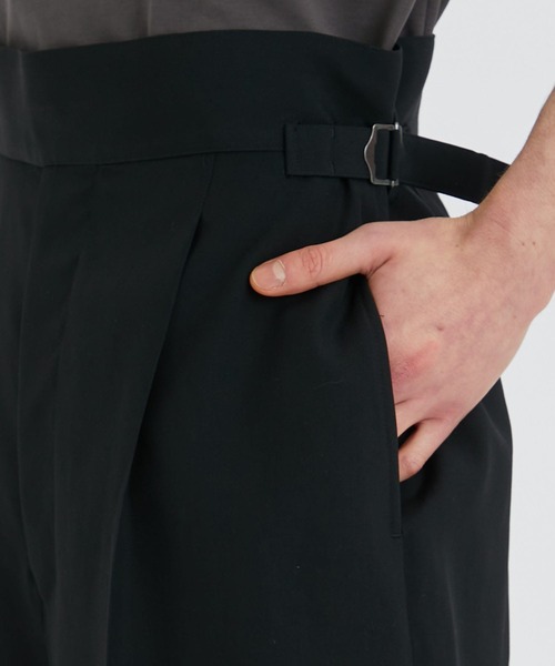 UJOH（ウジョー） パンツ Side Belt Short PNT メンズ : ZOZOTOWN