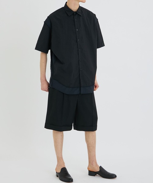 UJOH（ウジョー） パンツ Side Belt Short PNT メンズ : ZOZOTOWN