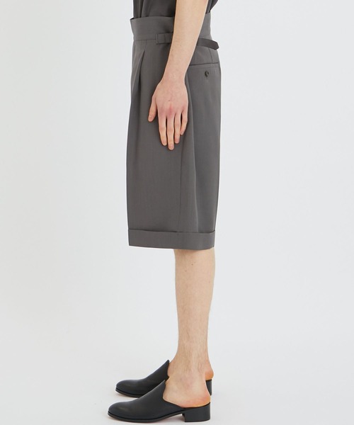 UJOH（ウジョー） パンツ Side Belt Short PNT メンズ : ZOZOTOWN