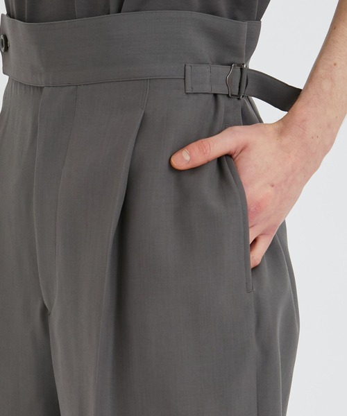 UJOH（ウジョー） パンツ Side Belt Short PNT メンズ : ZOZOTOWN