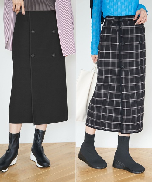 ROPE' PICNIC（ロペ ピクニック） スカート チェック＆無地