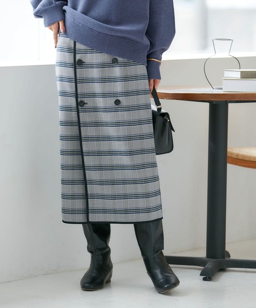ROPE' PICNIC（ロペ ピクニック） スカート チェック＆無地