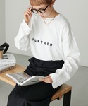 tシャツ 「forksy.」オーバーサイズシン...の詳細画像3
