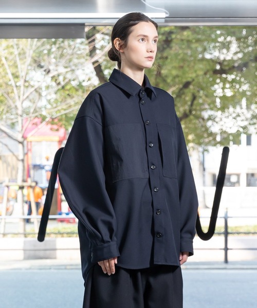 ジャケット・アウター VOAAOV BISHU WOOL ONI SURGE Trench Coat VOAAOV トレンチコート コート 「VOAAOV」 BISHU WOOL ONI SURGE