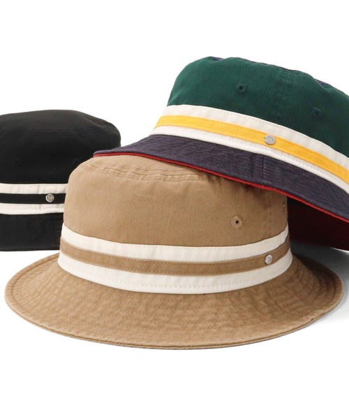 NEW ERA 帽子 ハット ニューエラ バケットハット ストライプ