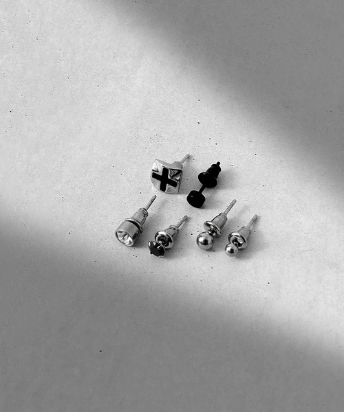 ハンドメイドピアス6点セット 6MDD003PC-01.jpg