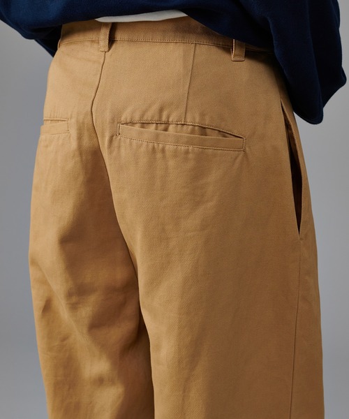 ONCILY チノパン 2TUCK BUGGY WIDE CHINO PANTS / 2タックバギー