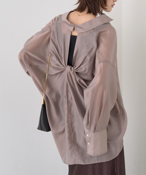 Rouge vif ブラウス シャツ 「追加3」バックツイストシアー