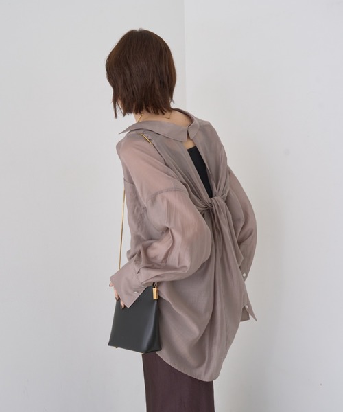 Rouge vif ブラウス シャツ 「追加3」バックツイストシアー