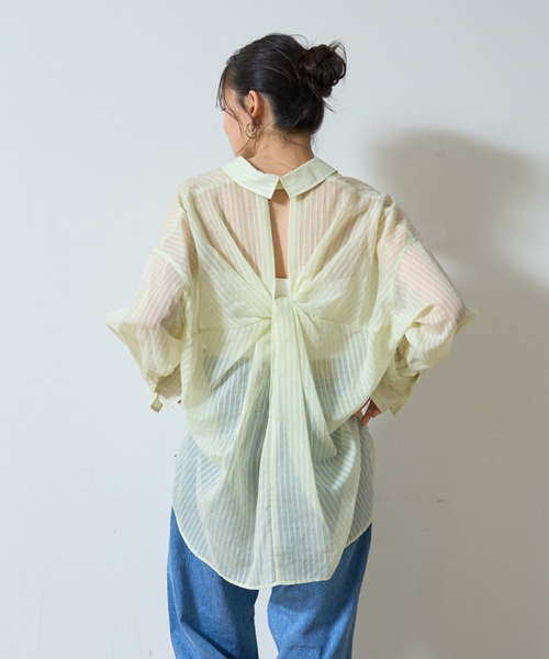 Rouge vif ブラウス シャツ 「追加3」バックツイストシアー