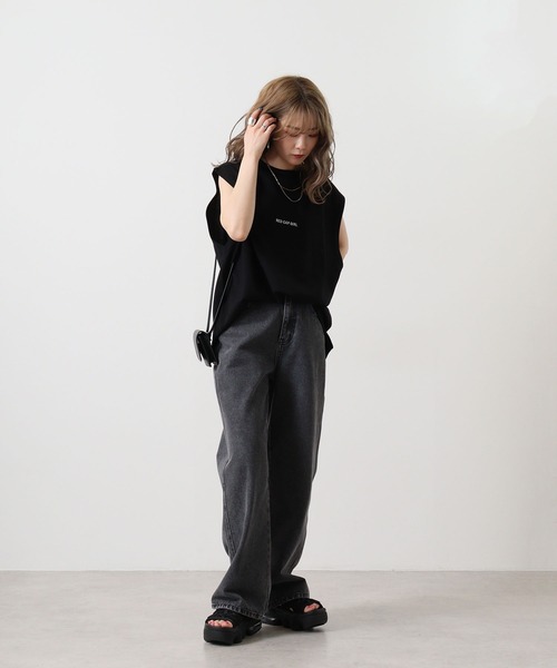 RED CAP GIRL（レッドキャプガール） タンクトップ ポンチ バック