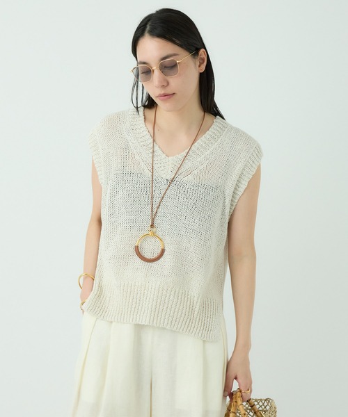 chaos フィラージニットベスト chaos フィラージニットベスト 新色入荷！】フィラージニットベスト