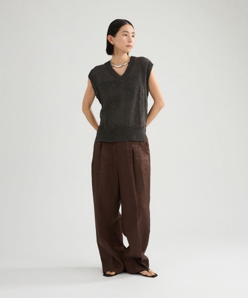 ベスト ジレ Chaos(カオス)/フィラージニットベスト レディースの画像